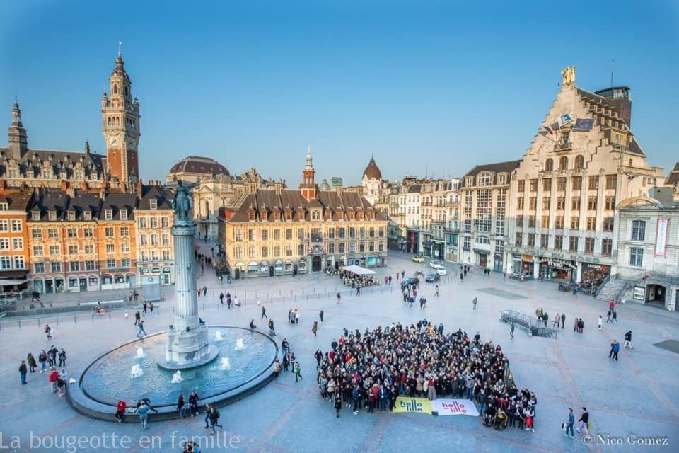 Hyper Centre Lille Appt. 6 Personnes Confortable Pour Famille Ou Amis Buitenkant foto